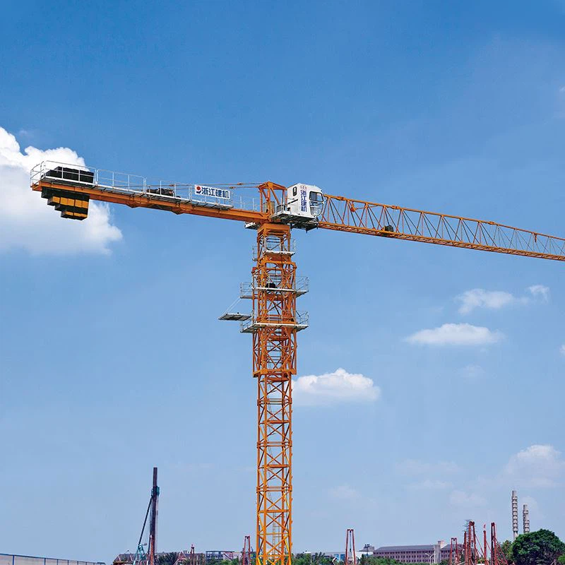 Cẩu tháp đỉnh phẳng cho xây dựng